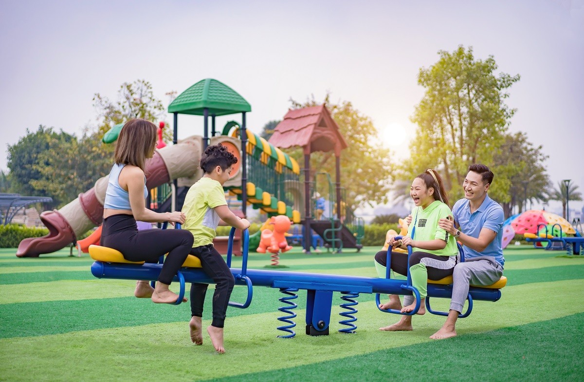 Imperia Smart City thi công khẩn trương phân khu mới The Mirae Park Imperia Smart City thi công khẩn trương phân khu mới The Mirae Park