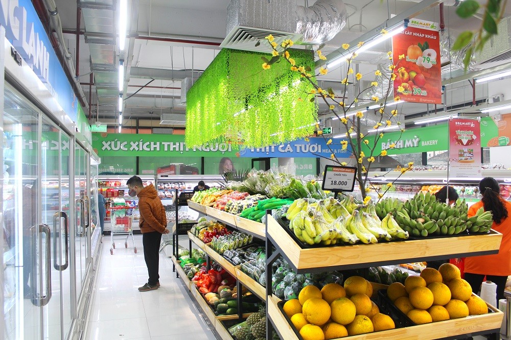 Hàng hóa dồi dào tại hệ thống siêu thị BRGMart, minimart Haprofood/BRGMart. Hàng hóa dồi dào tại hệ thống siêu thị BRGMart, minimart Haprofood/BRGMart.