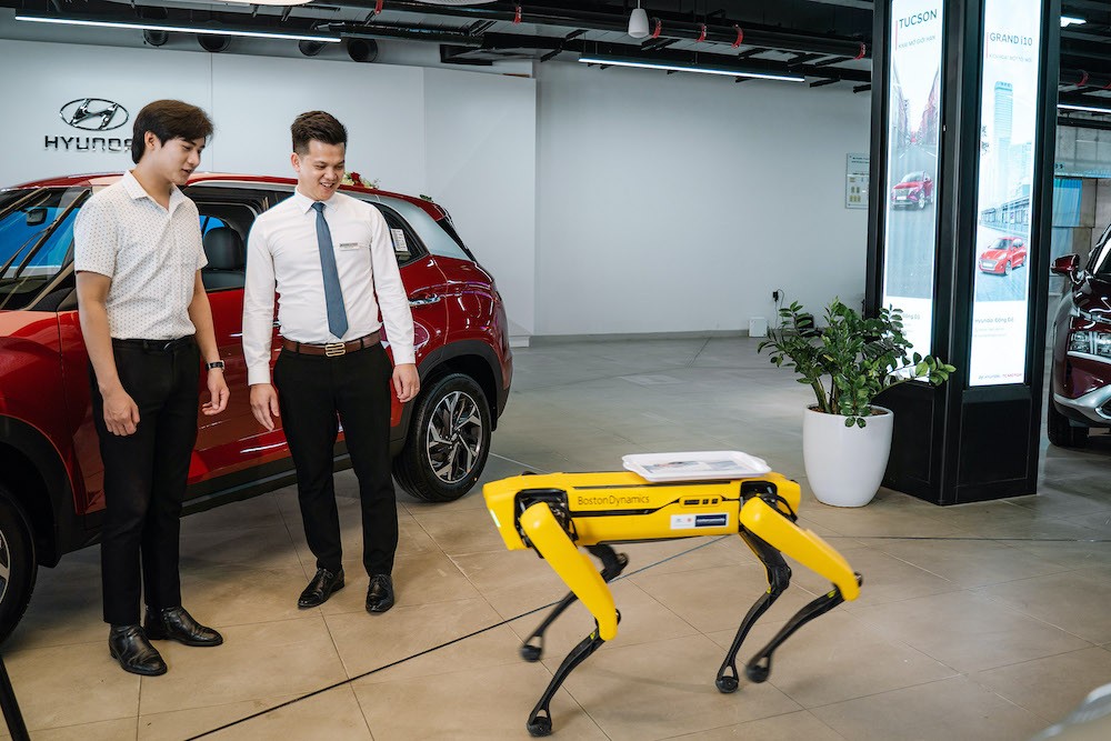 Hyundai Thành Công Việt Nam đưa robot SPOT về Việt Nam Hyundai Thành Công Việt Nam đưa robot SPOT về Việt Nam