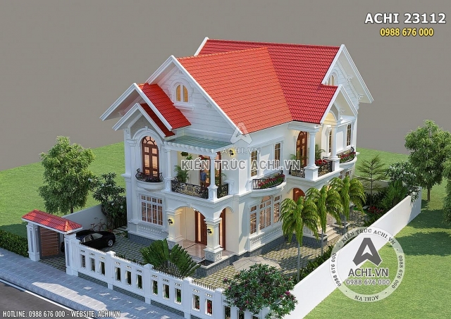Top những mẫu biệt thự nhà vườn 2 tầng mái Thái được săn đón nhất hiện nay 1001 mau biet thu nha vuon 2 tang mai thai duoc san don nhat hien nay