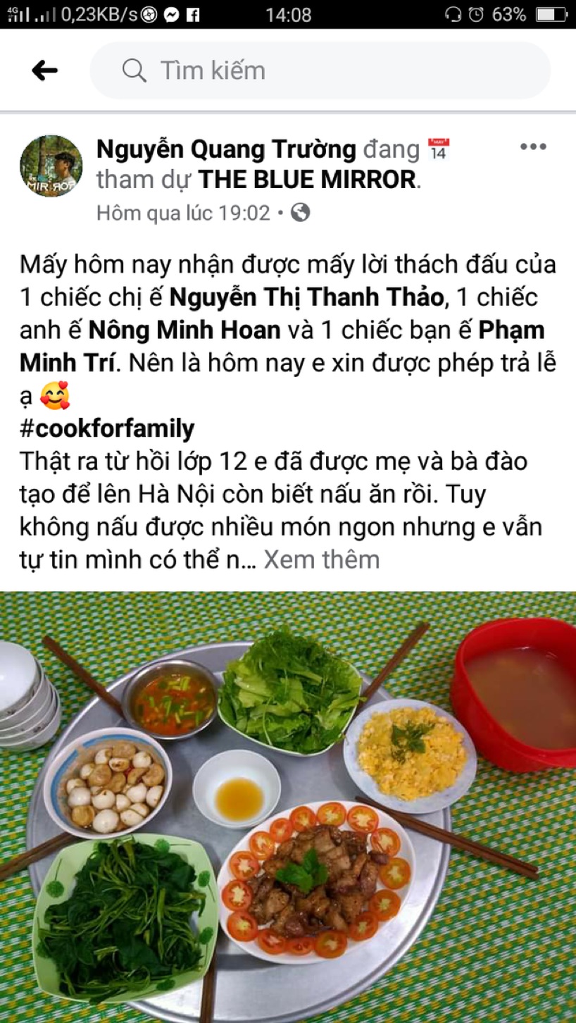 the blue mirror khep lai nhung cung bac cam xuc cua sinh vien dh van hoa