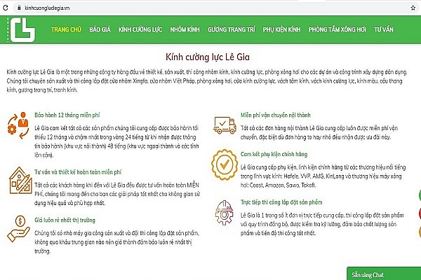 le gia don vi tien phong ve thiet ke va thi cong cua kinh hien nay