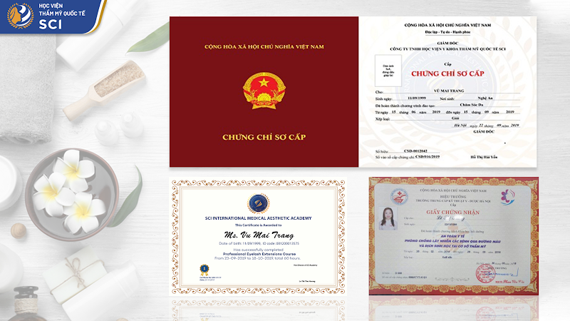 hoc vien tham my quoc te sci co hoi hoc tham my tieu chuan quoc te ngay tai viet nam