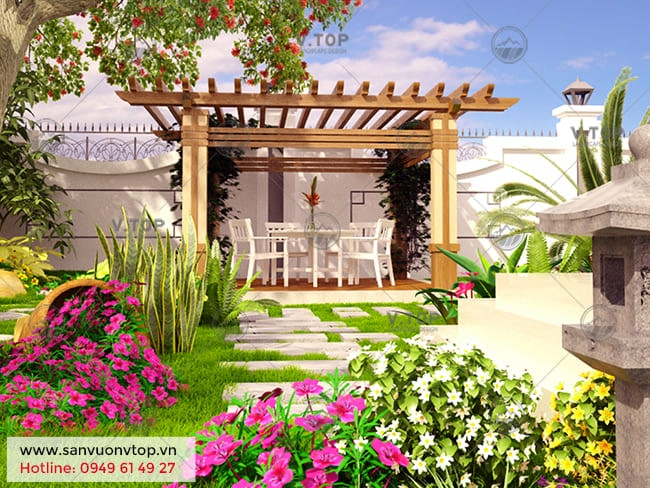 Sân vườn VTOP - Dịch vụ chăm sóc cảnh quan tận tâm, uy tín, chuyên nghiệp san vuon vtop dich vu cham soc canh quan tan tam uy tin chuyen nghiep