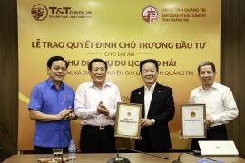 tap doan tt group dau tu 1650 ty dong xay dung khu dich vu du lich tai quang tri