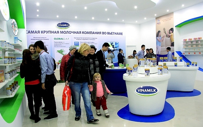 Từ năm 2015, Vinamilk đã tiến hành các hoạt động giới thiệu sản phẩm, xúc tiến thương mại tại Nga 0941 v1