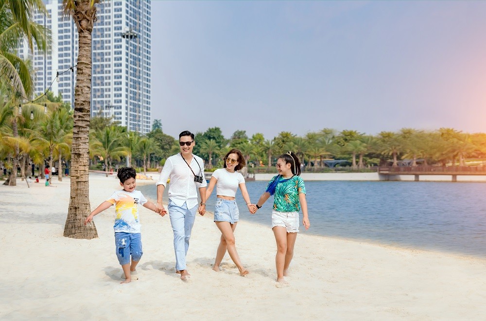 The Mirae Park được xem là phân khu lý tưởng cho những gia đình trẻ như gia đình diễn viên Mạnh Trường. The Mirae Park được xem là phân khu lý tưởng cho những gia đình trẻ như gia đình diễn viên Mạnh Trường.