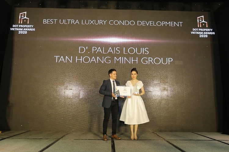 Tân Hoàng Minh lập cú hattrick giải thưởng lớn tại Dot Property Vietnam Awards 2020 tan hoang minh lap cu hattrick giai thuong lon tai dot property vietnam awards 2020