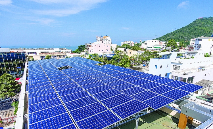 Một công trình điện mặt trời mái nhà tại Bà Rịa - Vũng Tàu 2655 mohinhdienmattroi
