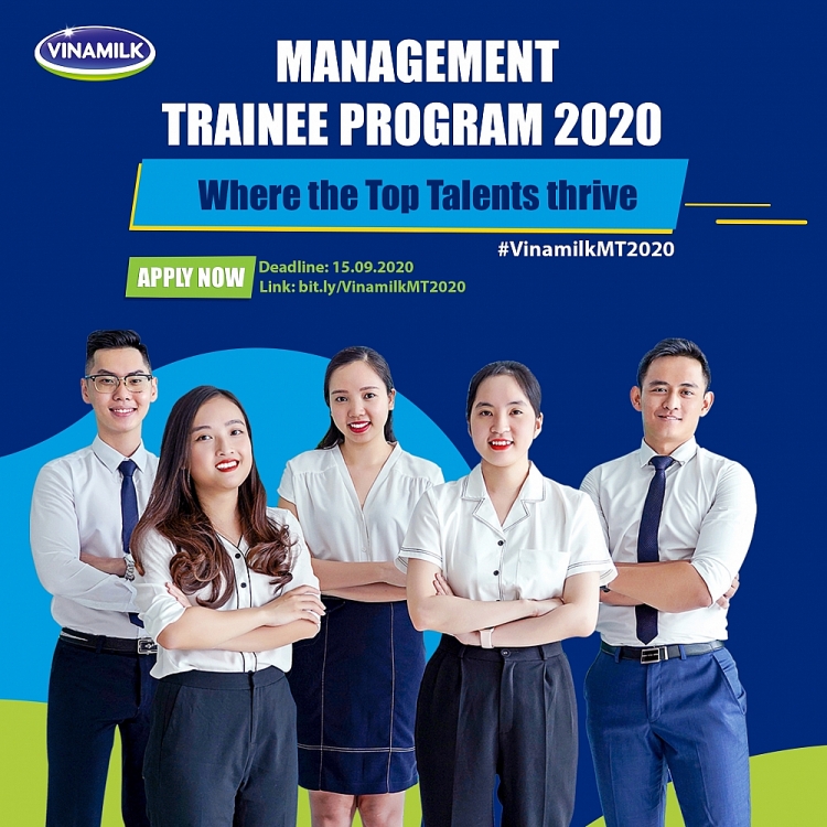 Vinamilk chính thức khởi động chương trình Quản trị viên tập sự 2020 vinamilk chinh thuc khoi dong chuong trinh quan tri vien tap su 2020