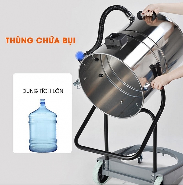 Nên chọn máy hút bụi có dung tích thùng chứa phù hợp với nhu cầu vệ sinh 3333 mhb2