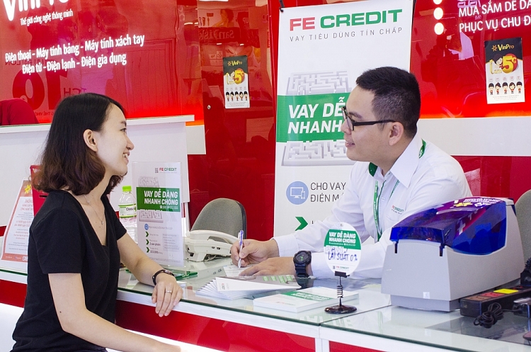 Cho vay tiêu dùng “trợ lực” phục hồi thị trường nội địa Cho vay tiêu dùng “trợ lực” phục hồi thị trường nội địa