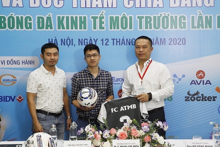 12 đội bóng mạnh tham dự Giải bóng đá Kinh tế Môi trường lần I-2020