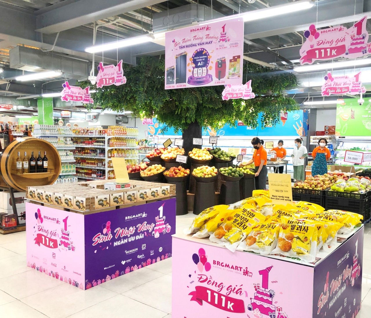 Hệ thống siêu thị BRGMart & Minimart HaproFood/BRGMart tưng bừng khuyến mãi mừng sinh nhật Hệ thống siêu thị BRGMart & Minimart HaproFood/BRGMart tưng bừng khuyến mãi mừng sinh nhật