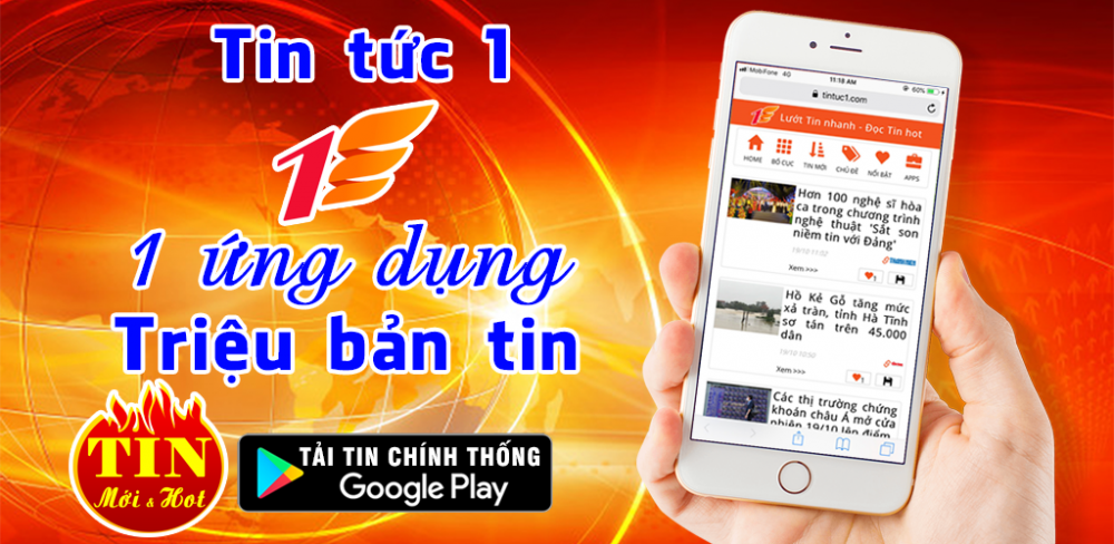 Tin tức 1 - Ứng dụng hay cập nhật tin tức nhanh