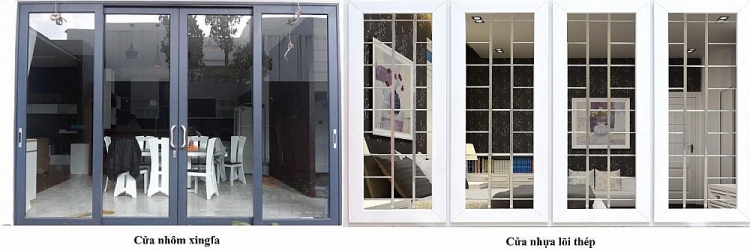 Cửa nhôm bằng xingfa và cửa nhựa có lõi thép là 2 sản phẩm được ưa chuộng nhất hiện nay Cửa nhôm bằng xingfa và cửa nhựa có lõi thép là 2 sản phẩm được ưa chuộng nhất hiện nay