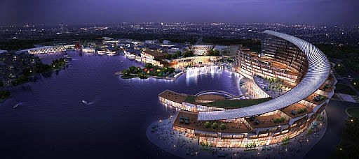 Bản hòa ca đại dương trong thiết kế kiến trúc “Quần thể du lịch không ngủ” của Tân Hoàng Minh Bản hòa ca đại dương trong thiết kế kiến trúc “Quần thể du lịch không ngủ” của Tân Hoàng Minh