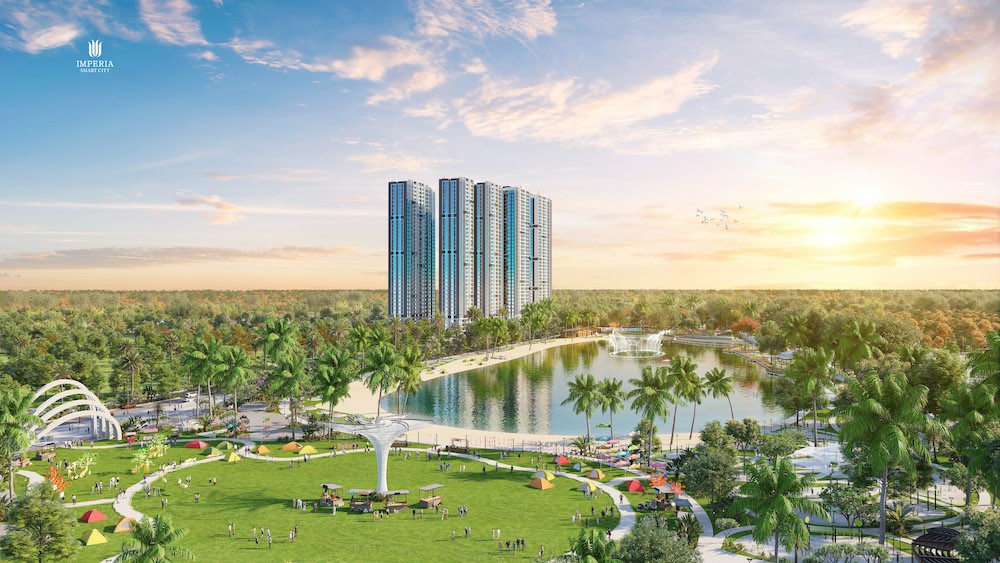 The Mirea Park tựa như một thành phố du lịch năng động với cây xanh và diện tích mặt nước rộng lớn. The Mirea Park tựa như một thành phố du lịch năng động với cây xanh và diện tích mặt nước rộng lớn.
