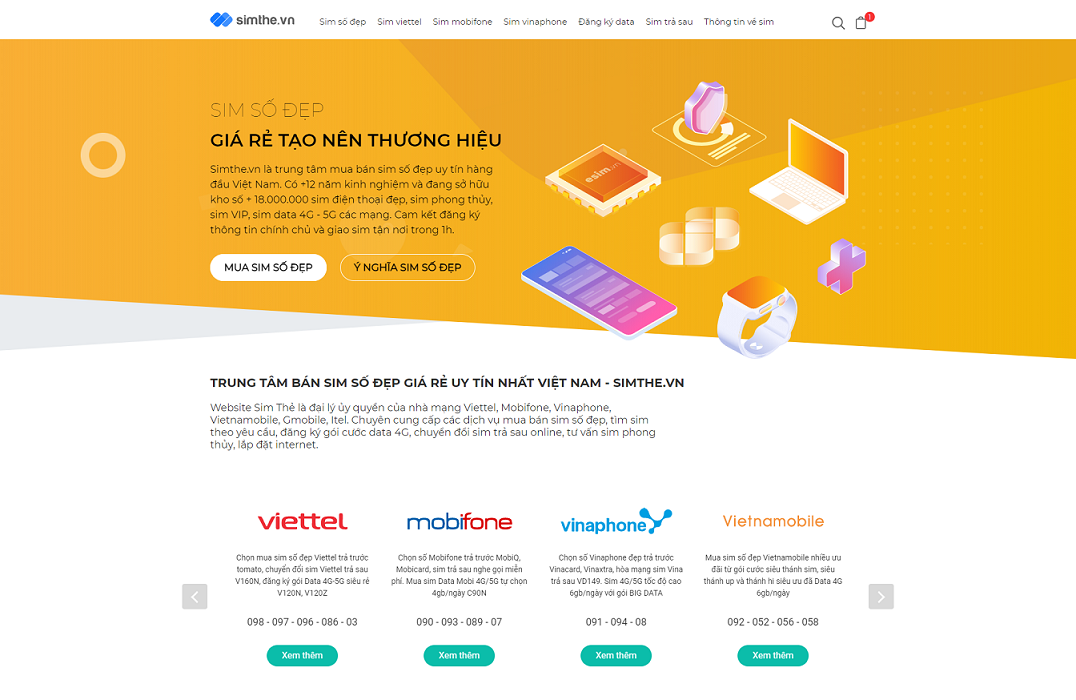 Khám phá kho sim số đẹp giá rẻ uy tín tại Việt Nam - Simthe.vn Khám phá kho sim số đẹp giá rẻ uy tín tại Việt Nam - Simthe.vn