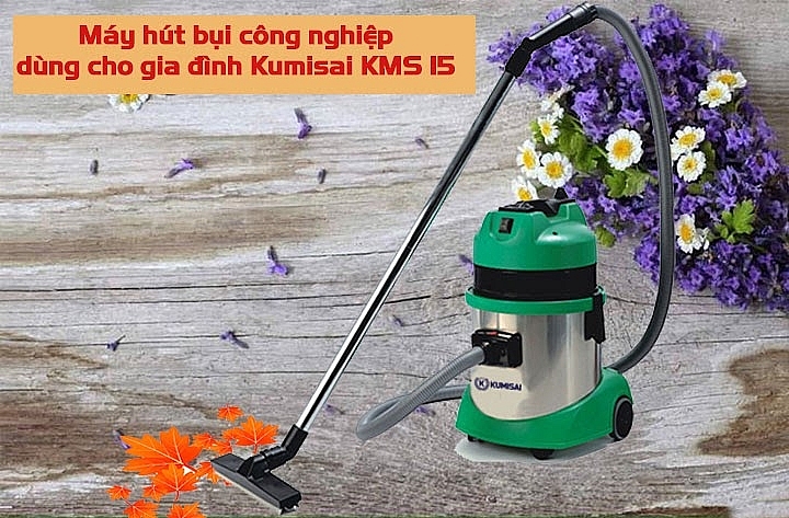 Máy hút bụi công nghiệp cho gia đình KMS 15 Máy hút bụi công nghiệp cho gia đình KMS 15