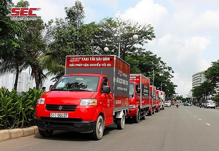 hệ thống xe tải chuyên dụng của Saigon Express hệ thống xe tải chuyên dụng của Saigon Express