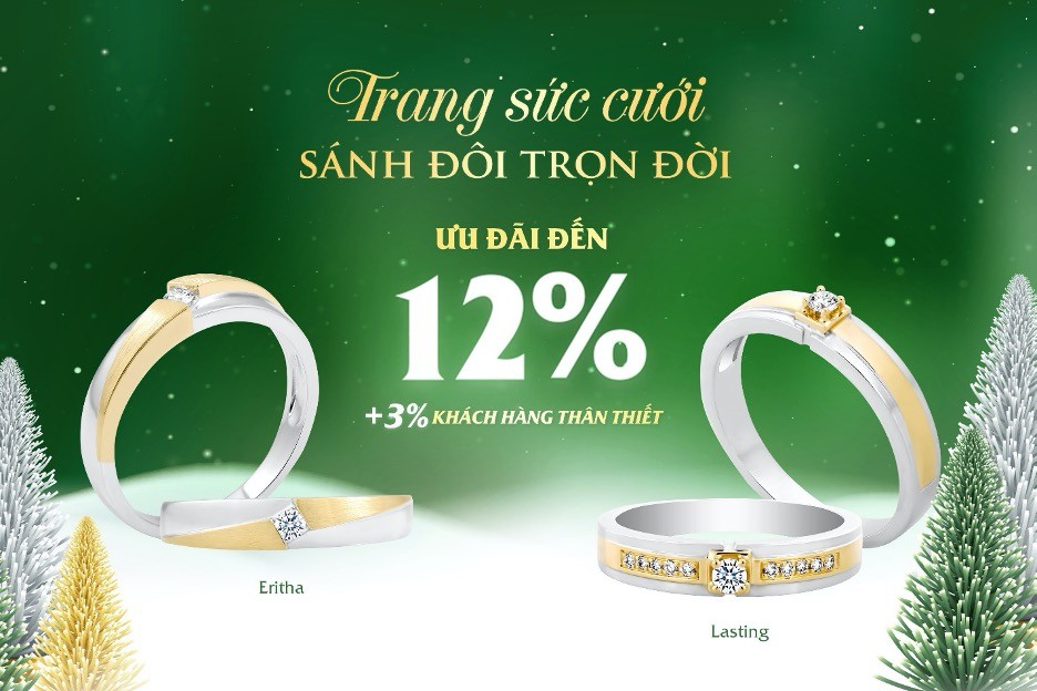 Thế Giới Kim Cương ưu đãi khủng dịp Noel và chào Năm mới 2022 Thế Giới Kim Cương ưu đãi khủng dịp Noel và chào Năm mới 2022