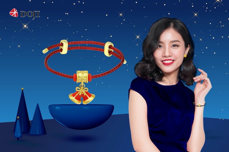 Charm vàng 24K DOJI hút khách mùa lễ hội Charm vàng 24K DOJI hút khách mùa lễ hội