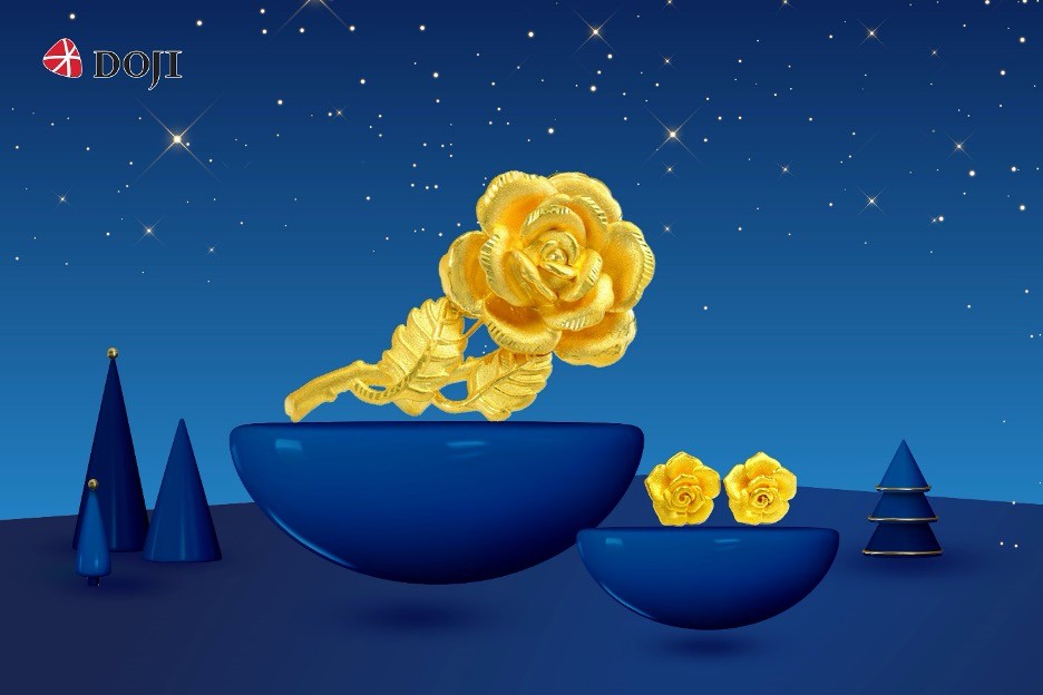 Charm vàng 24K DOJI hút khách mùa lễ hội Charm vàng 24K DOJI hút khách mùa lễ hội