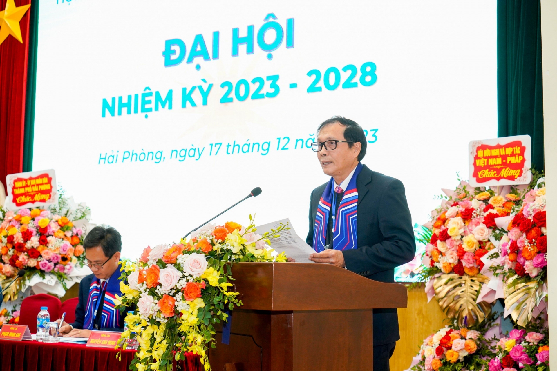 海防市越法友好协会召开2023-2028年任期代表大会 海防市越法友好协会召开2023-2028年任期代表大会