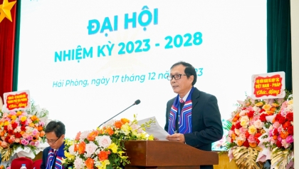 海防市越法友好协会召开2023-2028年任期代表大会