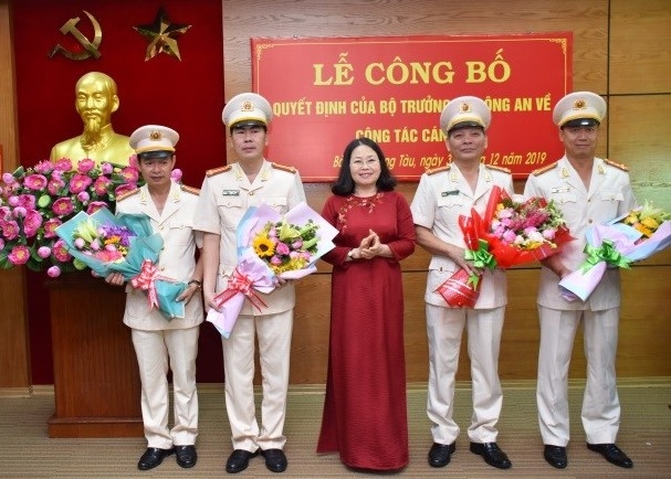 Nhân sự mới Bộ Công an, Bộ Giao thông - Vận tải, Văn phòng Quốc hội