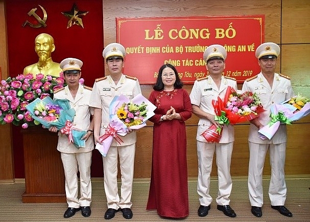 Nhân sự mới Bộ Công an, Bộ Giao thông - Vận tải, Văn phòng Quốc hội nhan su moi bo cong an bo giao thong van tai van phong quoc hoi