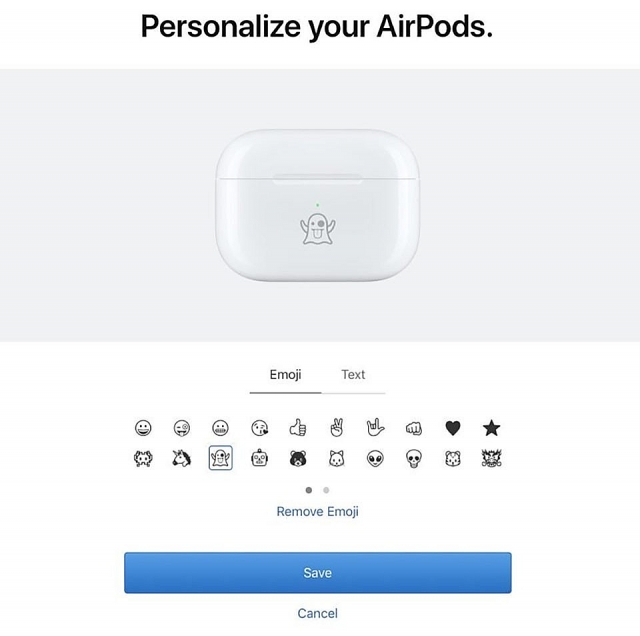 Apple "chơi lớn", khắc biểu tượng cảm xúc lên vỏ AirPods cho khách hàng apple choi lon khac bieu tuong cam xuc len vo airpods cho khach hang