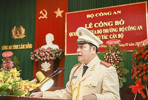 Chân dung Đại tá Lê Vinh Quy - tân Giám đốc Công an tỉnh Lâm Đồng chan dung dai ta le vinh quy tan giam doc cong an tinh lam dong
