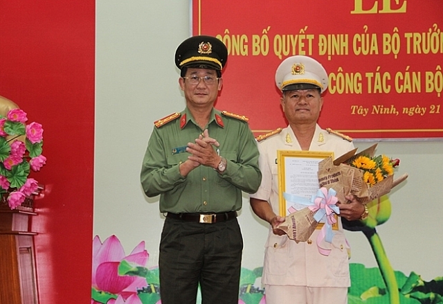 chan dung dai ta tran van luan tan pho giam doc cong an tinh tay ninh