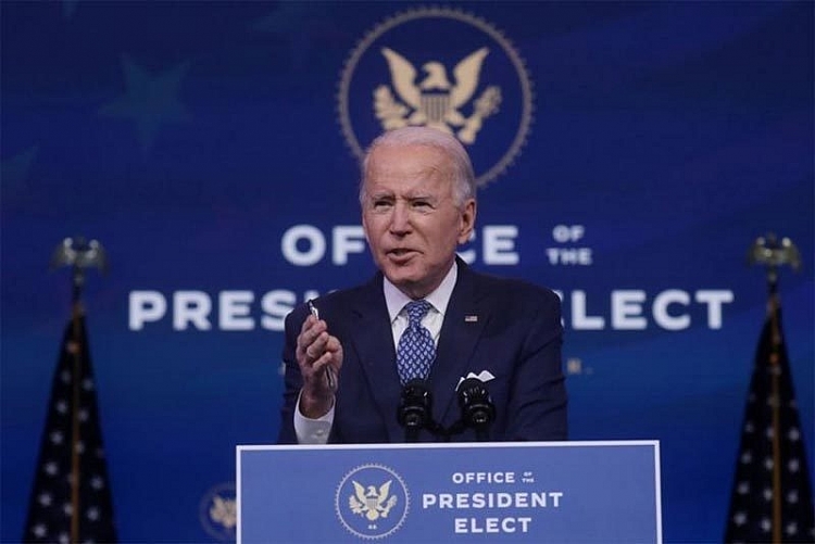 Tổng thống đắc cử Mỹ Joe Biden (Ảnh: Reuters) Tổng thống đắc cử Mỹ Joe Biden (Ảnh: Reuters)