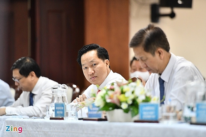 Ông Hoàng Tùng vừa được bầu làm Chủ tịch UBND TP Thủ Đức. Ảnh: Phạm Ngôn/Zing) Ông Hoàng Tùng vừa được bầu làm Chủ tịch UBND TP Thủ Đức. Ảnh: Phạm Ngôn/Zing)