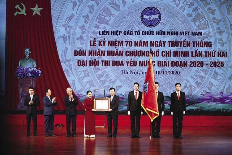 Lễ kỷ niệm 70 năm Ngày Truyền thống Liên hiệp Hữu nghị (17/11/1950-1/11/2020), đón nhận Huân chương Hồ Chí Minh và Đại hội thi đua yêu nước giai đoạn 2020 - 2025