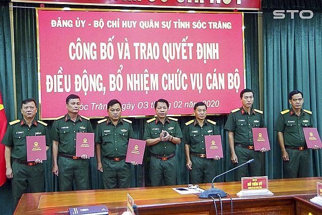 Nhân sự mới Bộ Quốc phòng tại Hà Tĩnh, Sóc Trăng nhan su moi bo quoc phong tai ha tinh soc trang