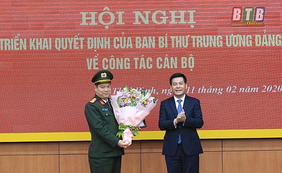 Tin nhân sự, lãnh đạo mới tại Thái Bình, Cao Bằng tin nhan su lanh dao moi tai thai binh cao bang