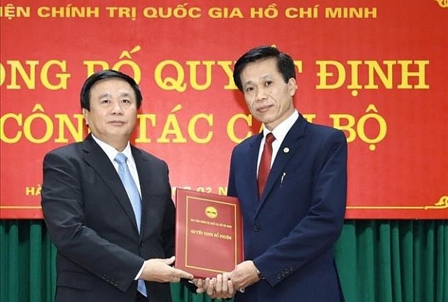 Ban Bí thư bổ nhiệm 2 Phó Giám đốc Học viện Chính trị Quốc gia Hồ Chí Minh ban bi thu bo nhiem 2 pho giam doc hoc vien chinh tri quoc gia ho chi minh