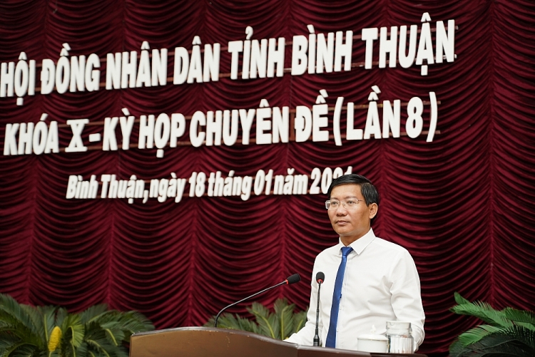 Ông Lê Tuấn Phong, tân Chủ tịch UBND tỉnh Bình Thuận Ông Lê Tuấn Phong, tân Chủ tịch UBND tỉnh Bình Thuận