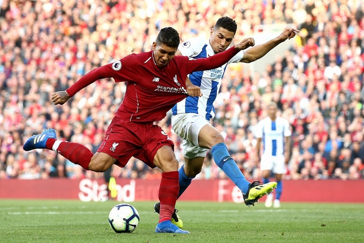 Liverpool (đỏ) cần thắng Brighton để áp sát ngôi đầu Liverpool (đỏ) cần thắng Brighton để áp sát ngôi đầu