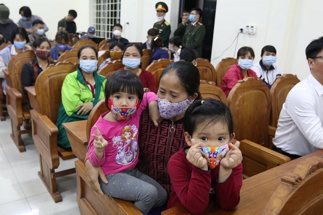 Vĩnh Phúc: Xã Sơn Lôi hết cách ly, 12 chốt kiểm soát được gỡ bỏ vinh phuc xa son loi het cach ly 12 chot kiem soat duoc go bo