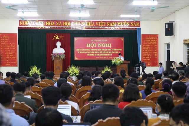 Vĩnh Phúc: Xã Sơn Lôi hết cách ly, 12 chốt kiểm soát được gỡ bỏ vinh phuc xa son loi het cach ly 12 chot kiem soat duoc go bo