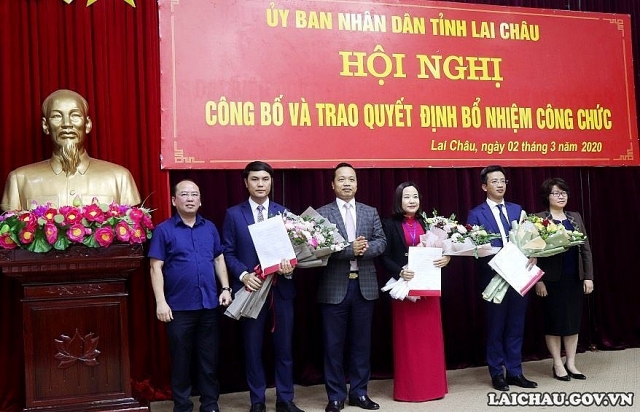 Điều động, bổ nhiệm nhân sự mới tại Hà Tĩnh, Lai Châu dieu dong bo nhiem nhan su moi tai ha tinh lai chau