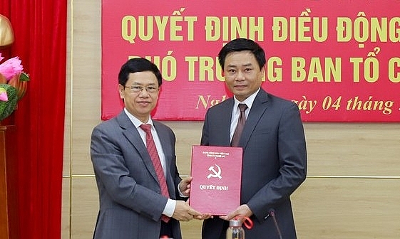 quang ninh son la nghe an co nhan su lanh dao moi