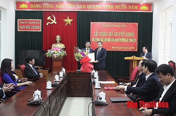 tphcm va thanh hoa dieu dong bo nhiem nhan su moi