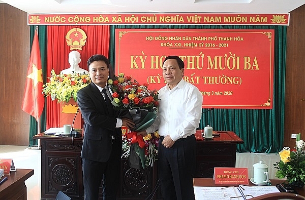 dieu dong bo nhiem nhan su moi thanh hoa long an