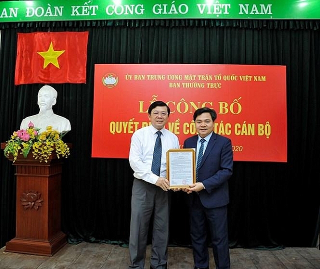 Bổ nhiệm nhân sự mới Mặt trận Tổ quốc, Bộ Công thương bo nhiem nhan su moi mat tran to quoc bo cong thuong